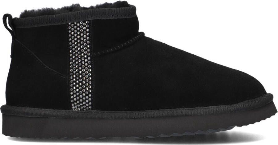 LINA LOCCHI Vachtlaarzen Dames Extreme Glitter Low Maat: 37 Materiaal: Suède Kleur: Zwart - Foto 2