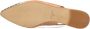 LINA LOCCHI Ballerina Dames Gevlochten Combi Ballerina Maat: 37 Materiaal: Leer Kleur: Beige - Thumbnail 1