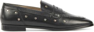 Lina Locchi Instappers Dames Instapschoenen Damesschoenen Leer L1259 Zwart