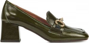Lina Locchi Instappers Dames Instapschoenen Damesschoenen Leer L1209 Groen