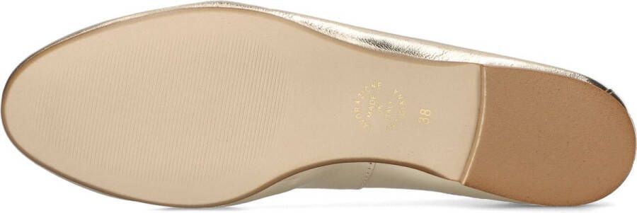 LINA LOCCHI Ballerina Dames L1377 Maat: 39 Materiaal: Leer Kleur: Goud