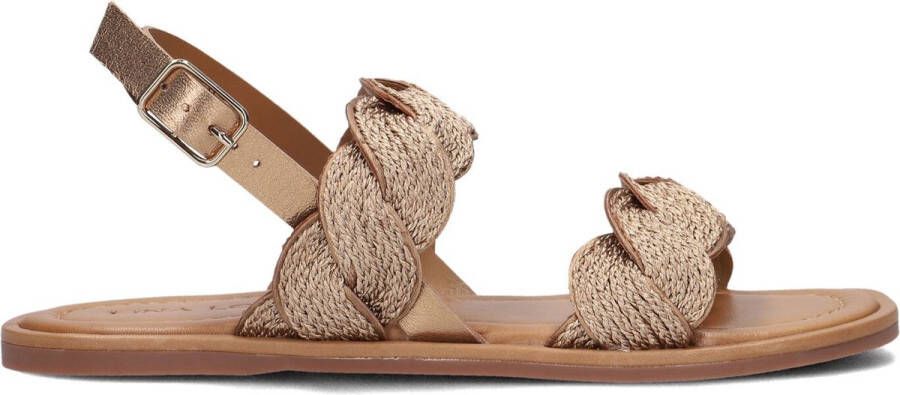 LINA LOCCHI Sandalen Dames L1385 Maat: 40 Materiaal: Leer Kleur: Goud