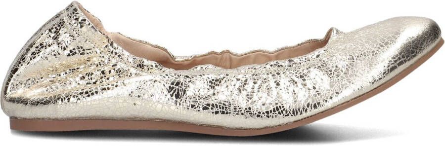 LINA LOCCHI Ballerina Dames L1396 Maat: 39 Materiaal: Leer Kleur: Goud