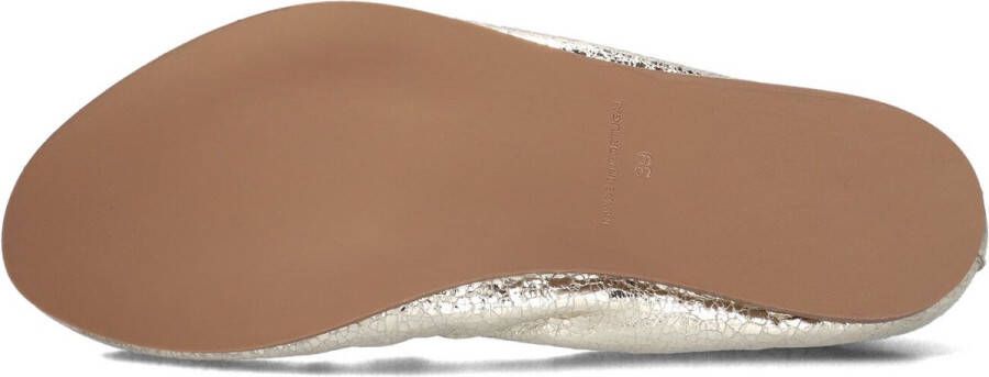 LINA LOCCHI Ballerina Dames L1396 Maat: 38 Materiaal: Leer Kleur: Goud