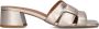 LINA LOCCHI Muiltjes Dames L1398 Maat: 37 Materiaal: Leer Kleur: Goud - Thumbnail 1