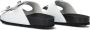 LINA LOCCHI Slippers Dames Led 2 Band Slipper Maat: 38 Materiaal: Leer Kleur: Wit - Thumbnail 2