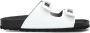 LINA LOCCHI Slippers Dames Led 2 Band Slipper Maat: 39 Materiaal: Leer Kleur: Wit - Thumbnail 2