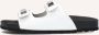LINA LOCCHI Slippers Dames Led 2 Band Slipper Maat: 38 Materiaal: Leer Kleur: Wit - Thumbnail 6