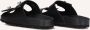 LINA LOCCHI Slippers Dames Led 2 Band Slipper Maat: 41 Materiaal: Leer Kleur: Zwart - Thumbnail 2