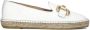 LINA LOCCHI Espadrilles Dames Led Espa Instapper Met Bit Maat: 38 Materiaal: Leer Kleur: Wit - Thumbnail 1