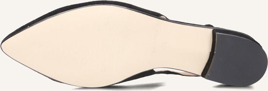 LINA LOCCHI Slingbacks Dames 010-72 Maat: 41 Materiaal: Suède Kleur: Zwart - Foto 3