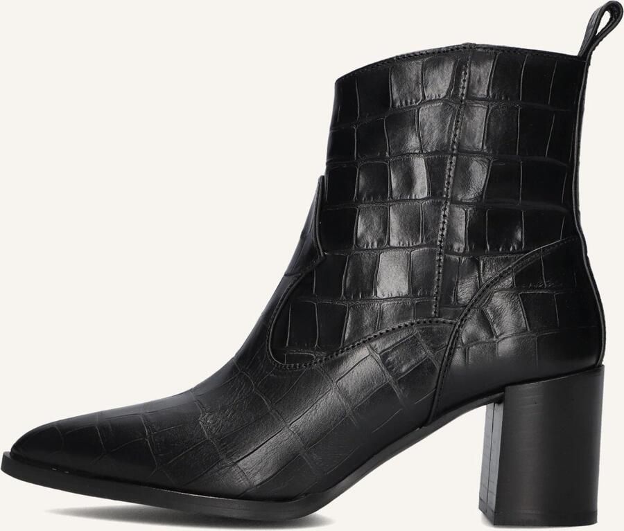 LINA LOCCHI Enkellaarsjes Dames 30731 Maat: 37 Materiaal: Leer Kleur: Zwart - Foto 2