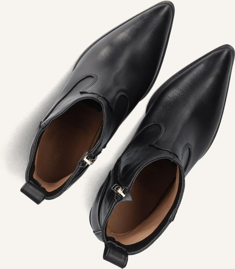 LINA LOCCHI Enkellaarsjes Dames 30731 Maat: 41 Materiaal: Leer Kleur: Zwart - Foto 3