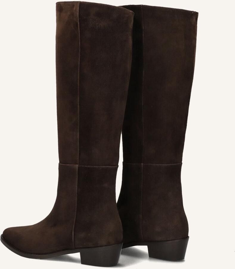 LINA LOCCHI Hoge Laarzen Dames 394492 Maat: 42 Materiaal: Suède Kleur: Bruin - Foto 2