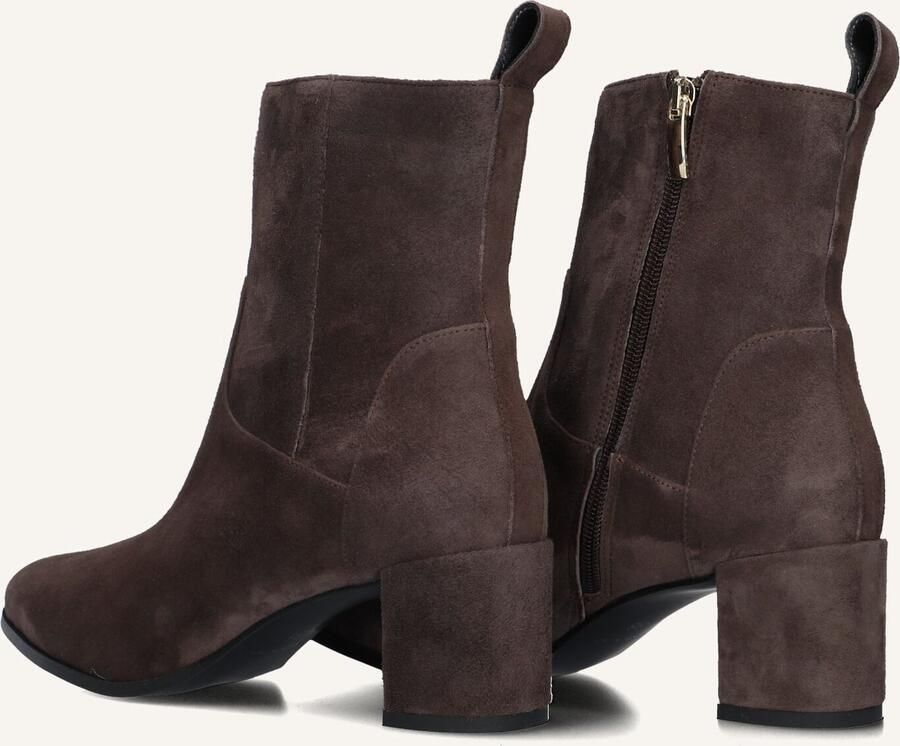 LINA LOCCHI Enkellaarsjes Dames 8543 Maat: 40 Materiaal: Suède Kleur: Bruin - Foto 3