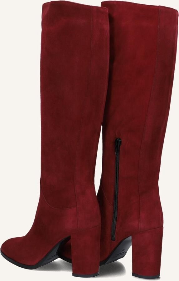 LINA LOCCHI Hoge Laarzen Dames Ar 140 Maat: 40 Materiaal: Suède Kleur: Rood - Foto 2