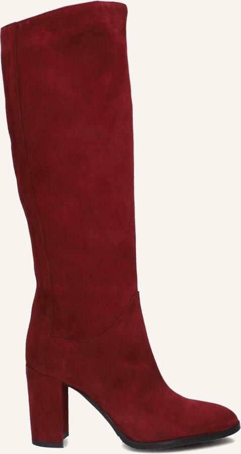 LINA LOCCHI Hoge Laarzen Dames Ar 140 Maat: 37 Materiaal: Suède Kleur: Rood - Foto 2