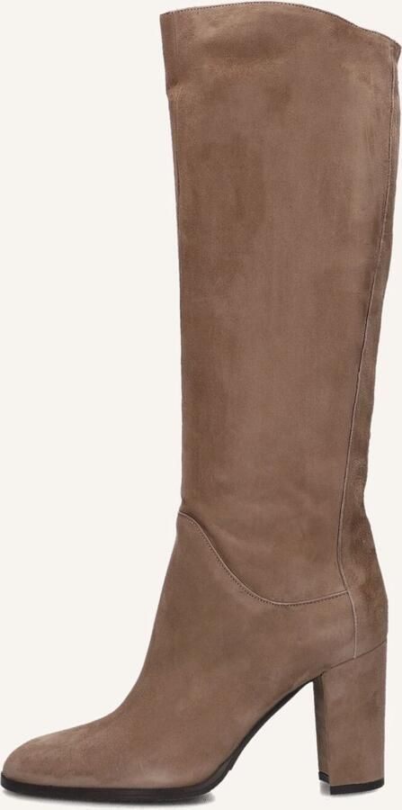 LINA LOCCHI Hoge Laarzen Dames Ar 140 Maat: 38 Materiaal: Suède Kleur: Taupe - Foto 2