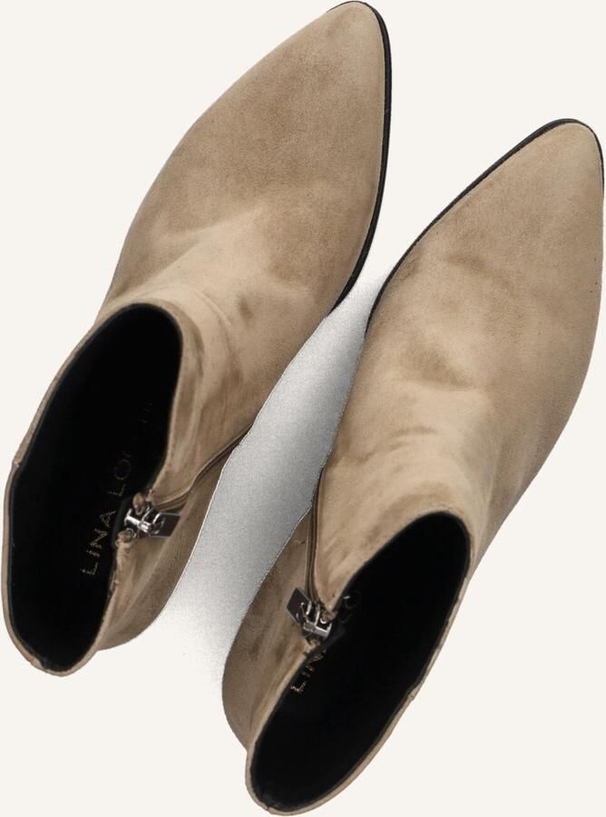 LINA LOCCHI Enkellaarsjes Dames At 156 Maat: 40 Materiaal: Suède Kleur: Taupe - Foto 3