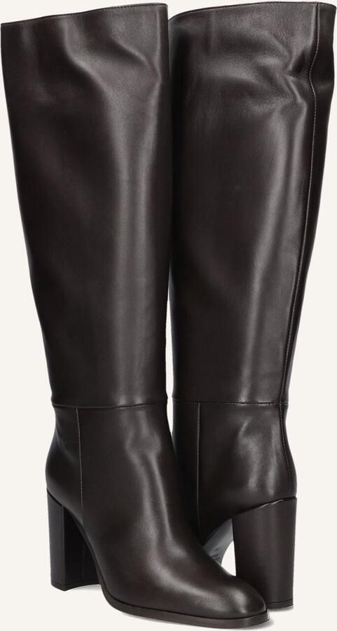 LINA LOCCHI Hoge Laarzen Dames At 161 Maat: 36 Materiaal: Leer Kleur: Bruin - Foto 2