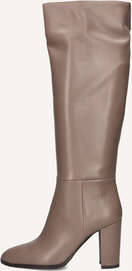 LINA LOCCHI Hoge Laarzen Dames At 161 Maat: 37 Materiaal: Leer Kleur: Taupe - Foto 4