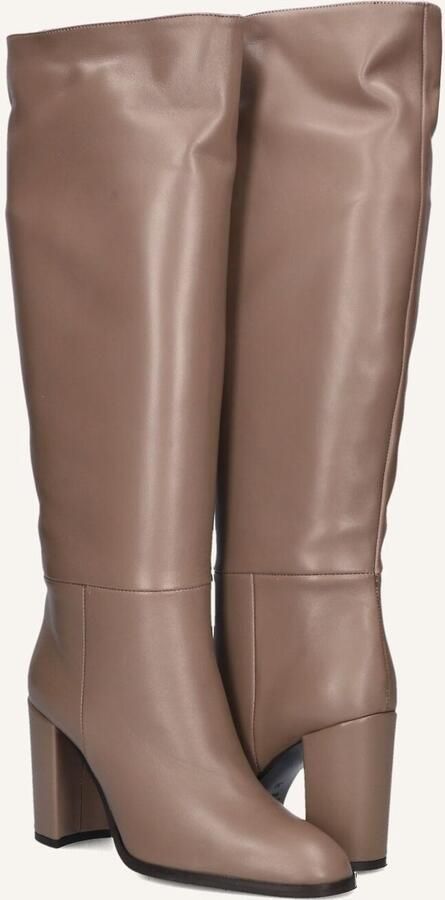 LINA LOCCHI Hoge Laarzen Dames At 161 Maat: 36 Materiaal: Leer Kleur: Taupe - Foto 2