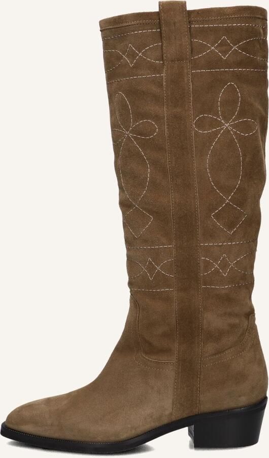 LINA LOCCHI Hoge Laarzen Dames At40 Maat: 41 Materiaal: Suède Kleur: Bruin - Foto 2