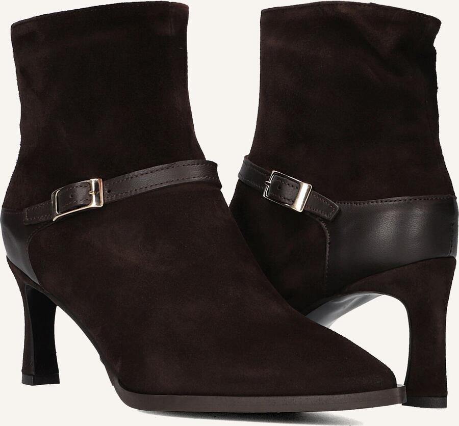 LINA LOCCHI Enkellaarsjes Dames Av 131 Maat: 42 Materiaal: Suède Kleur: Bruin - Foto 2