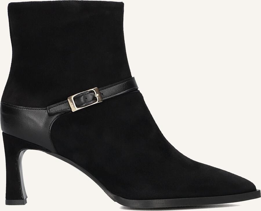 LINA LOCCHI Enkellaarsjes Dames Av 131 Maat: 36 Materiaal: Suède Kleur: Zwart - Foto 2