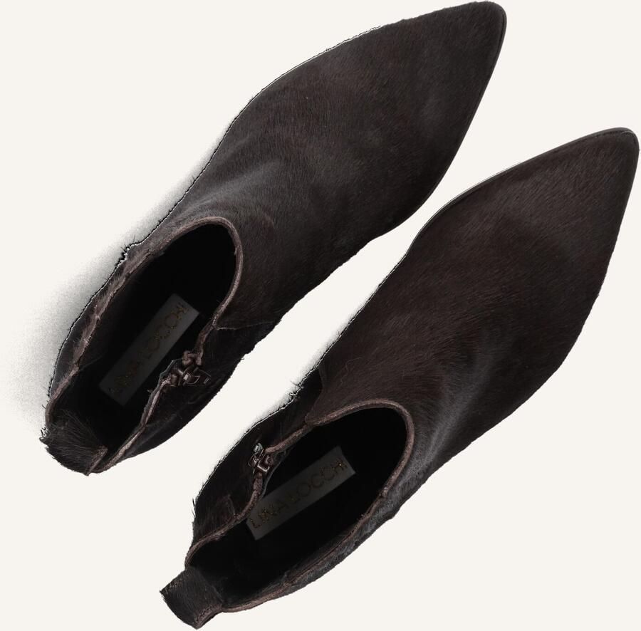 LINA LOCCHI Enkellaarsjes Dames Av 230 Maat: 38 Materiaal: Ponyhair Kleur: Bruin - Foto 2