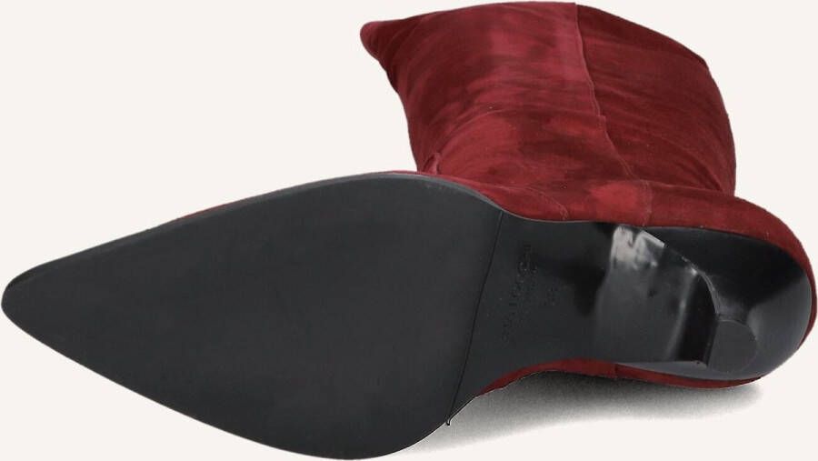 LINA LOCCHI Hoge Laarzen Dames Av 256 Maat: 38 Materiaal: Suède Kleur: Rood - Foto 2