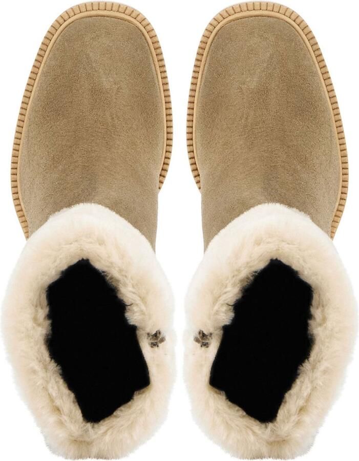 LINA LOCCHI Enkellaarsjes Dames L1189 Maat: 42 Materiaal: Suède Kleur: Taupe - Foto 3