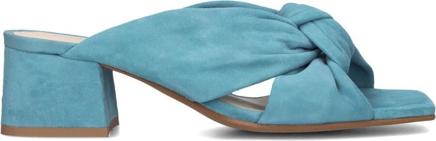 LINA LOCCHI Muiltjes Dames L1407 Maat: 40 Materiaal: Suède Kleur: Blauw - Foto 2