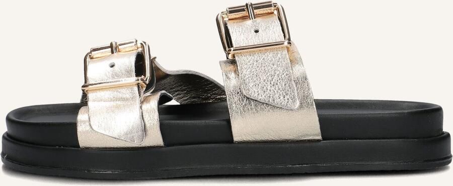 LINA LOCCHI Slippers Dames Led 2 Band Slipper Dz Leer Goud - Foto 3