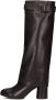 LINA LOCCHI Hoge Laarzen Dames Mw551 Maat: 36 Materiaal: Leer Kleur: Bruin - Thumbnail 2