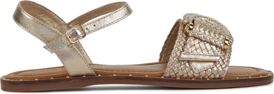 LINA LOCCHI Sandalen Dames L1283 Maat: 36 Materiaal: Leer Kleur: Goud