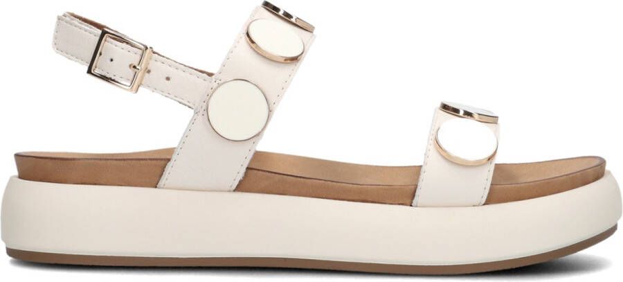 LINA LOCCHI Sandalen Dames L1388 Maat: 37 Materiaal: Leer Kleur: Creme