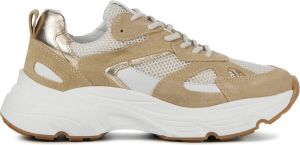 Lina Locchi Sneakers Lage sneakers Leer L1321 Beige