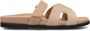 LINA LOCCHI Slippers Dames Sue H Slipper Maat: 40 Materiaal: Suède Kleur: Beige - Thumbnail 1