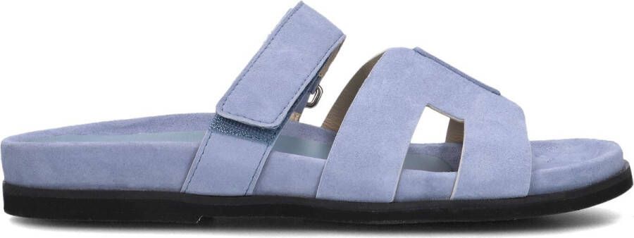 LINA LOCCHI Slippers Dames Sue H Slipper Maat: 42 Materiaal: Suède Kleur: Blauw