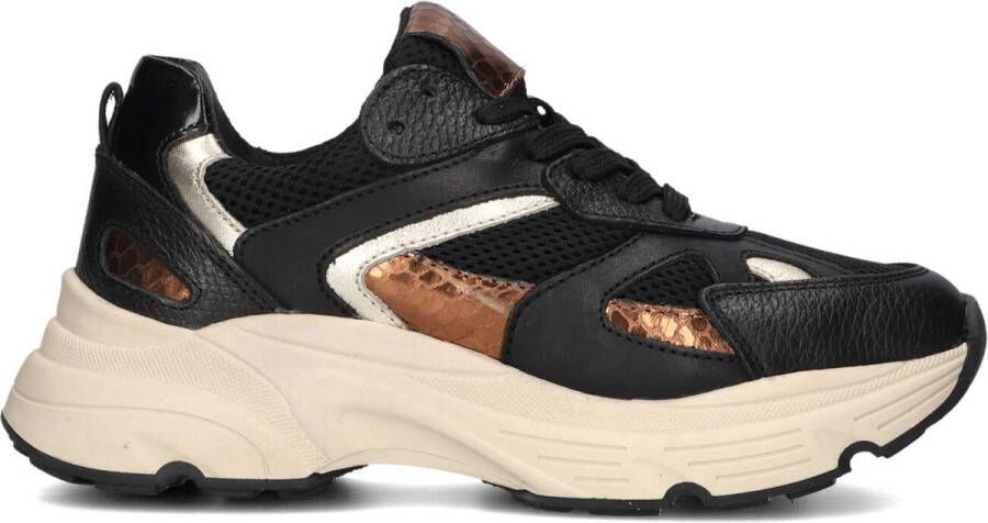LINA LOCCHI Lage Sneakers Dames Tokio Maat: 37 Materiaal: Leer Kleur: Zwart