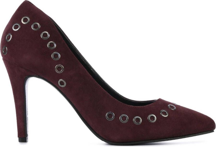 LINA LOCCHI Pumps Dames Crhw18shs029 Maat: 37 Materiaal: Suède Kleur: Rood - Foto 1