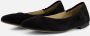 Linea zeta Ballerina's zwart Suede - Thumbnail 1