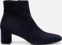 Linea zeta Enkellaarsjes blauw Suede - Thumbnail 1