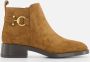 Linea zeta Enkellaarsjes cognac Leer - Thumbnail 2