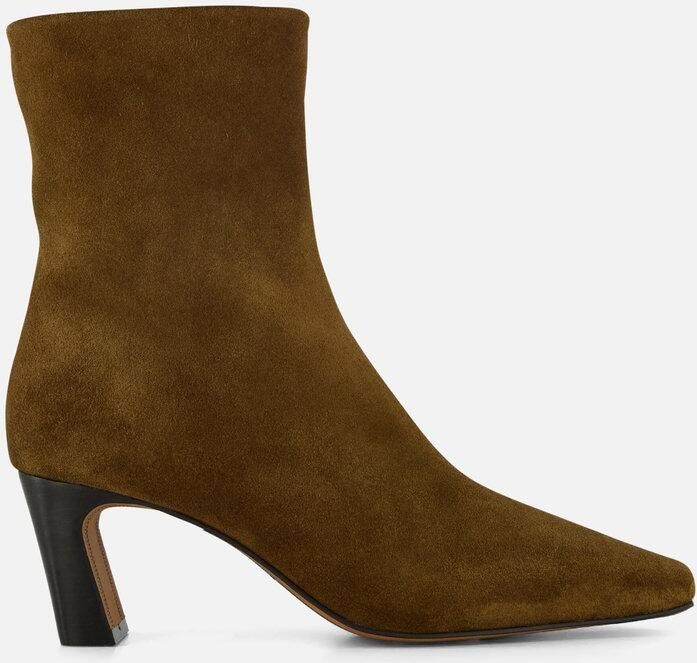 Linea Zeta Enkellaarsjes bruin Suede - Foto 2