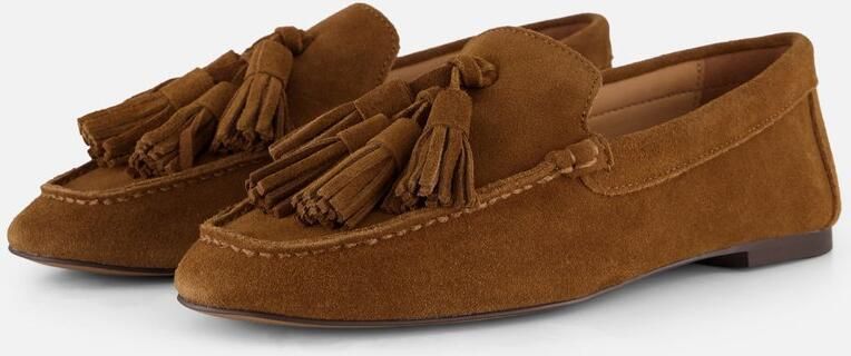 Linea zeta Loafer Cognac Suède