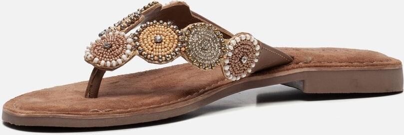 Linea Zeta Slippers bruin Suède - Foto 6