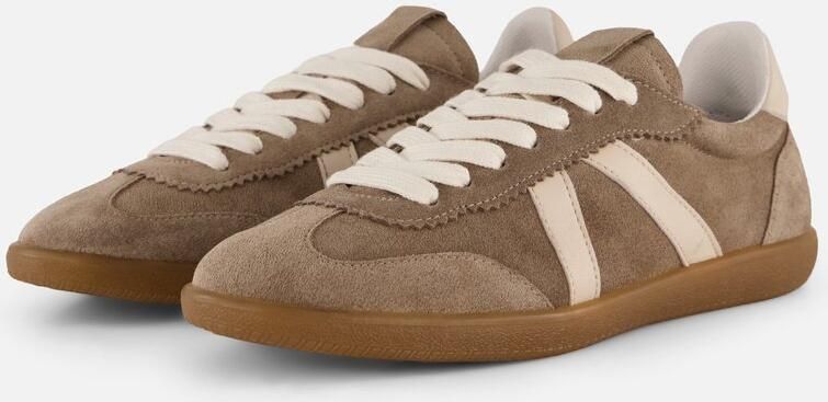 Linea zeta Sneakers bruin Suede
