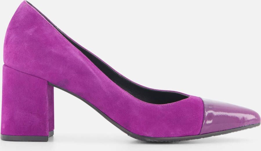 Linea zeta Pumps paars Suede